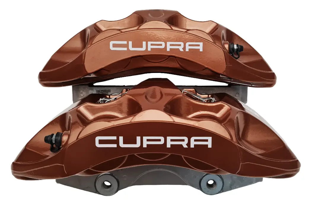 Front CUPRA Formentor VZ5 Akebono 6pot Brake Calipers 5FF615123 5FF615124 New