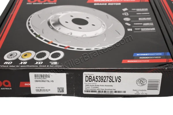 Front DBA53927SLVS Brake Discs Golf 8R Audi S3 8Y 5WA615301A 357x34mm