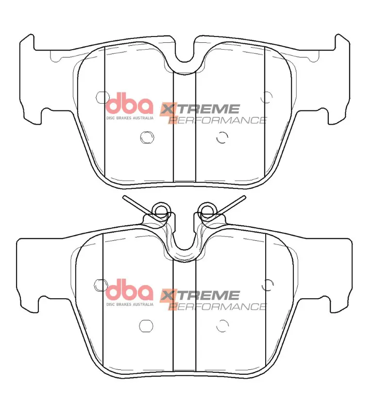 Rear Bmw F40 M135Xi DBA Brake Pads DB15128XP Xtreme Performance 34206885600