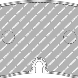 Front Ferodo Racing Brake Pads Golf 8R S3 8Y Tiguan R FCP5358H DS2500 New