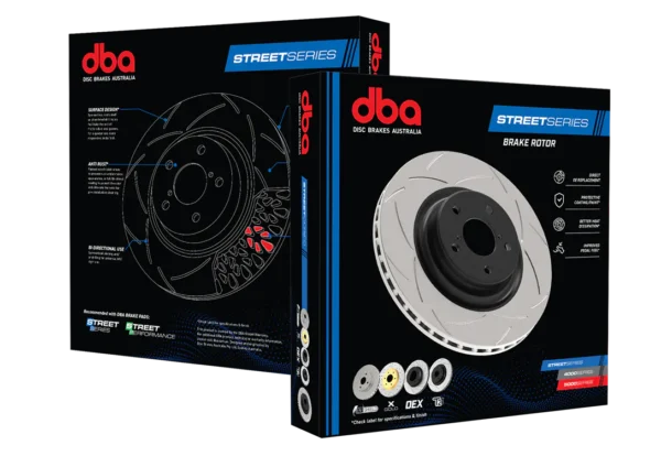 Rear DBA disc brake DBA3007S Street Series T2 350x28mm 4M0615601J Audi Q7 4m E tron 3