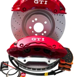 Front Brembo 6pot Brake Kit 375x36mm DBA3692OEX Drilled Brake Discs DBA Xtreme Brake pads