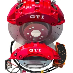 Front Brembo 6pot Brake Kit 375x36mm DBA3692OEX Drilled Brake Discs DBA Xtreme Brake pads