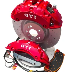 Front Brembo 6pot Brake Kit 375x36mm DBA3692OEX Drilled Brake Discs DBA Xtreme Brake pads