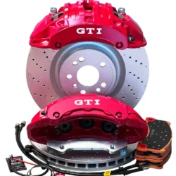 Front Brembo 6pot Brake Kit 375x36mm DBA3692OEX Drilled Brake Discs DBA Xtreme Brake pads