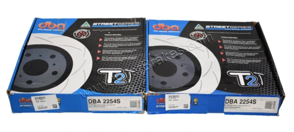 Front DBA DBA2254S Street Series T2 Ml 350mm Brake discs for Brembo 6pot Z18 18Z Calipers