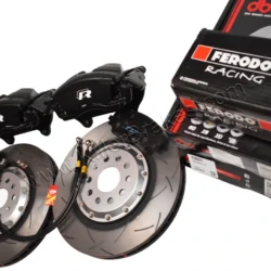 Front Golf 8R Audi S3 8Y 2piston Brake Kit 357x34mm 8Y0615123 8Y0615124 DBA53927SLVS FCP5358H Black