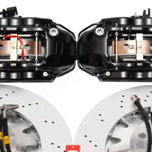 Front Seat Leon Cupra Performance Pack Audi TTRS 8J Brembo 4pot Brake Kit Black New