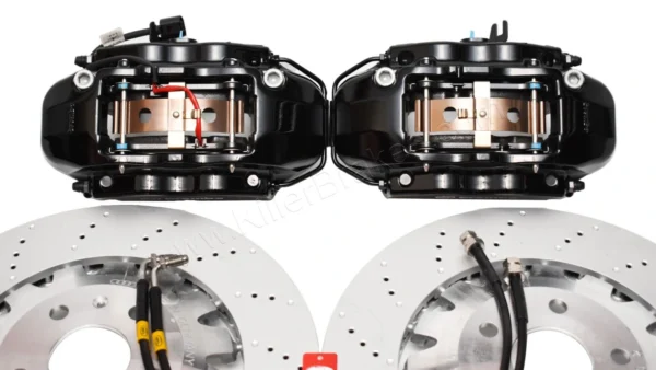 Front Seat Leon Cupra Performance Pack Audi TTRS 8J Brembo 4pot Brake Kit Black New