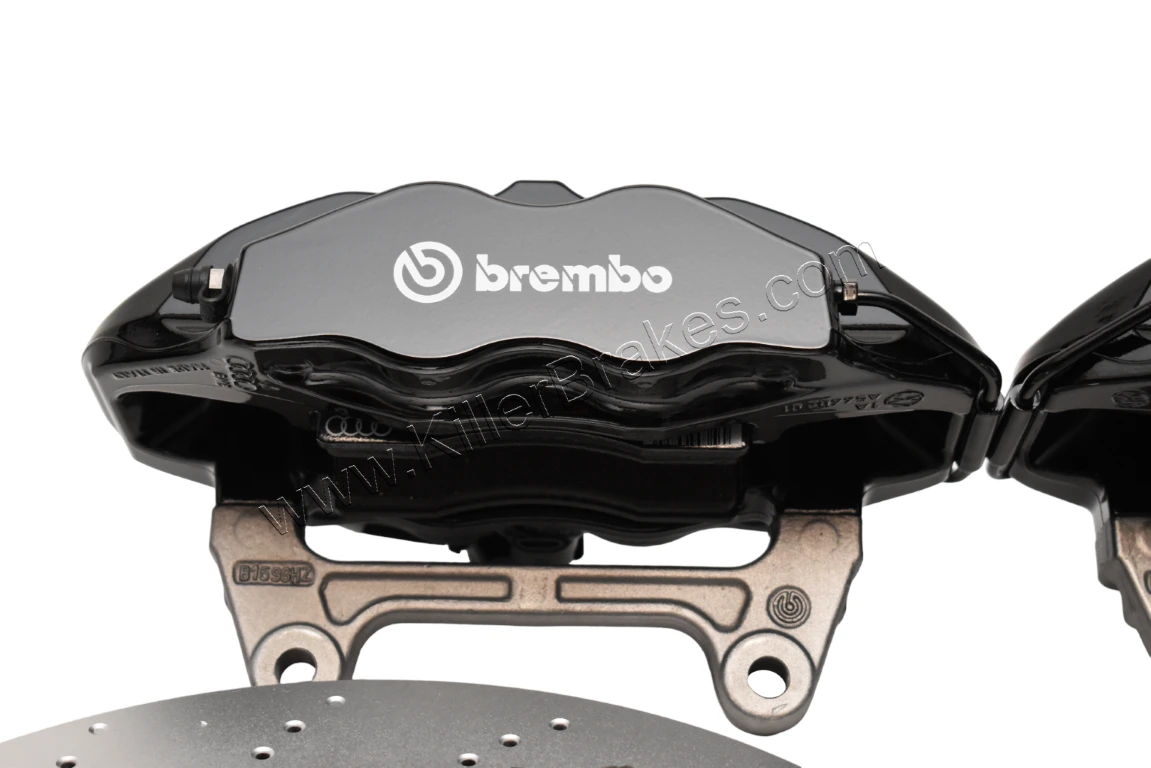 Front Seat Leon Cupra Performance Pack Audi TTRS 8J Brembo 4pot Brake Kit Black New