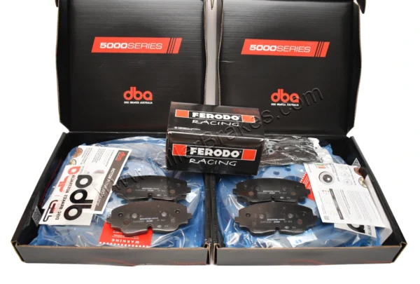 Front Upgrade pack Golf 8R Audi S3 8Y DBA53927SLVS Brake Discs 357x34mm Ferodo Racing DS2500 FCP5358H  Brake Pads