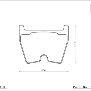 Front ENDLESS EIP159MX87 brake pads AUDI Rs4 Rs5 B8 R8 Rs3 8v TTRS 8S