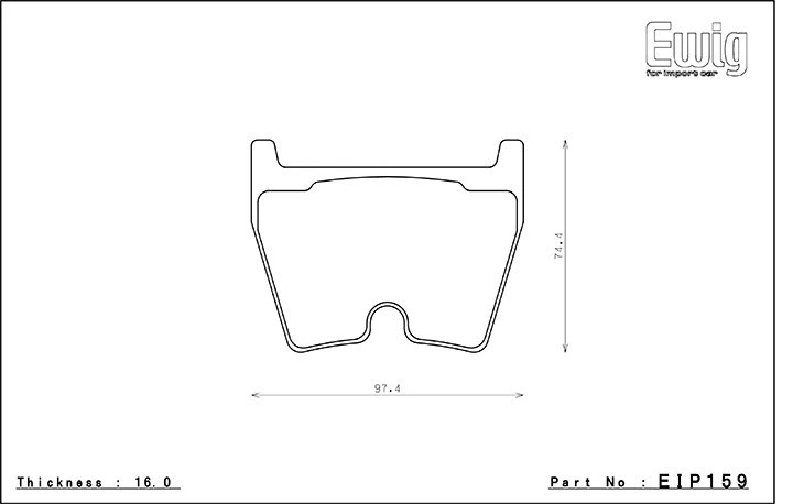 Front ENDLESS EIP159MX87 brake pads AUDI Rs4 Rs5 B8 R8 Rs3 8v TTRS 8S