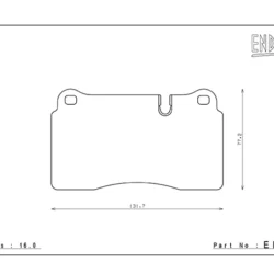 Front ENDLESS EIP184MX87 brake pads Audi TTRS 8J RS3 8P Cupra Formentor Cupra 5F