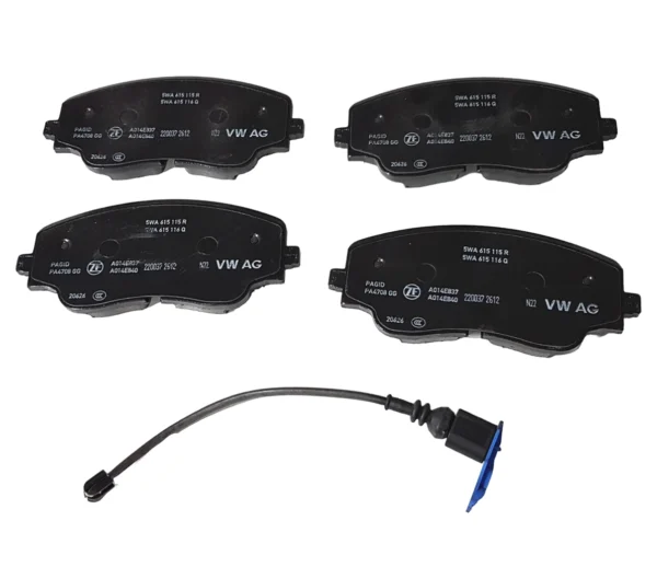 Front Genuine Golf 8R Clubsport S3 8Y Tiguan R Brake Pads 5WA698151M