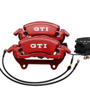 Front Golf 8 GTI Clubsport 2piston Brake calipers 5WA615123D  5WA615124D Red New