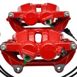 Front Golf 8 GTI Clubsport 2piston Brake calipers 5WA615123D  5WA615124D Red New