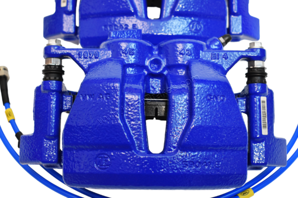 Front Golf 8R 2piston Brake calipers 5WA615123 5WA615124 Blue New