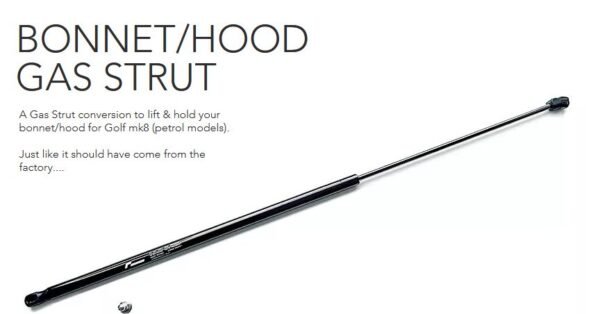 Racingline Bonnet Hood Gas Strut for Mk8 Golf Models GTI R VWR810002