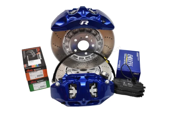 Front Audi Rsq3 F3 Rs3 8Y Brake Kit Akebono 6pot Lapiz Blue 374x36mm New