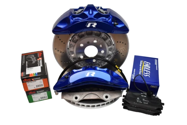 Front Audi Rsq3 F3 Rs3 8Y Brake Kit Akebono 6pot Lapiz Blue 374x36mm New