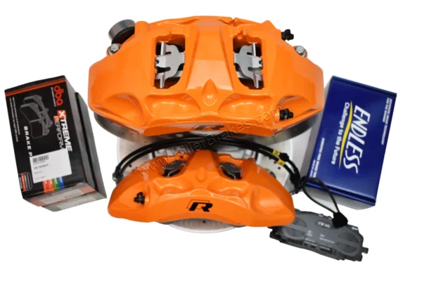 Front Audi Rsq3 F3 Rs3 8Y Brake Kit Akebono 6pot Orange Lamborghini 374x36mm New