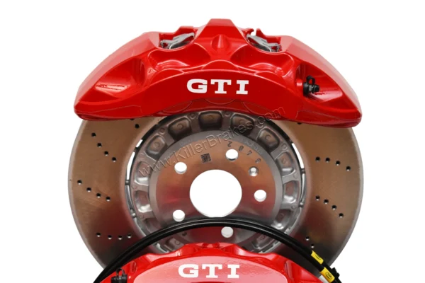 Front Audi Rsq3 F3 Rs3 8Y Brake Kit Akebono 6pot Red 374x36mm New