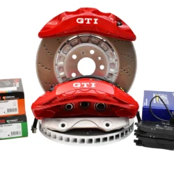 Front Audi Rsq3 F3 Rs3 8Y Brake Kit Akebono 6pot Red 374x36mm New