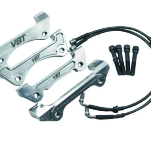 Audi TTRS 8J RS3 8p Cupra Performance Brembo 4pot Caliper Brackets Adapters Carrier Kit to OE 340 or 345mm Discs