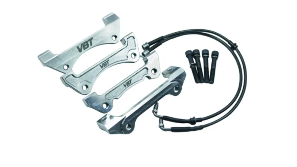 Audi TTRS 8J RS3 8p Cupra Performance Brembo 4pot Caliper Brackets Adapters Carrier Kit to OE 340 or 345mm Discs