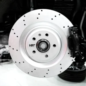 Rear brake upgrade 356x22mm VBT Drilled Brake Discs Golf 5 6 7 8 R20 Gti R R32 Audi S3 8v 8p 8Y Rs3 8Y