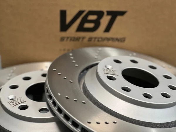 VBT Drilled Rear Disc Pair 310x22mm Clubsport S Pattern 5440744126CS