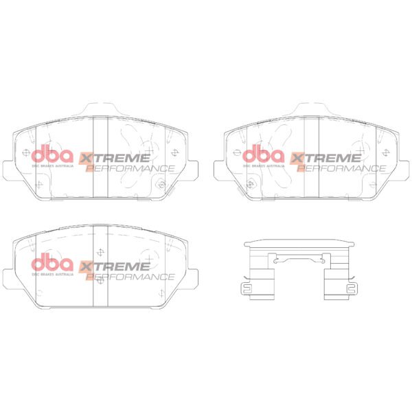 Front Hyundai I30 N PD DBA DB15012XP Xtreme Performance brake pads
