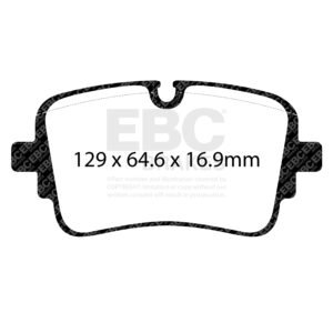 Rear DP52299NDX EBC Bluestuff Brake Pads Audi Q7 SQ7 Q8 SQ8