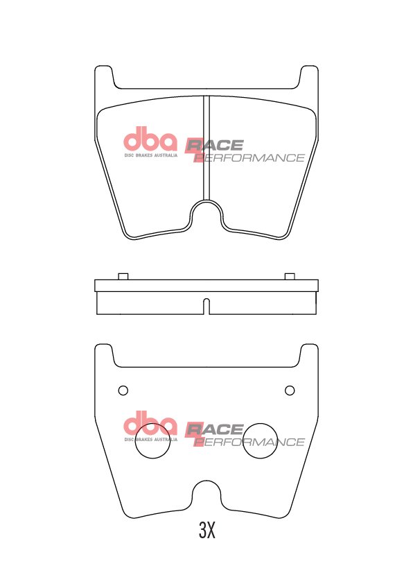 Front Audi RS3 8v TTRS 8S Rsq3 8U Brake Pads DBA DB15005RP Race Performance