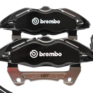 Front Cupra Performance Pack Brembo 4pot Brake Calipers 340mm 345mm Adapters VBT 5F0615105 5F0615106 Black New