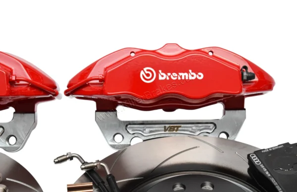 Front Cupra Performance Pack Brembo 4pot Brake Kit 345x30mm DBA Adapters VBT 5F0615105 5F0615106 Red New