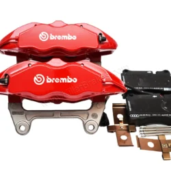Front Seat Leon Cupra Performance Pack Audi TTRS 8J Brembo 4pot Brake Calipers 5F0615105 5F0615106 Red New