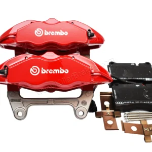 Front Seat Leon Cupra Performance Pack Audi TTRS 8J Brembo 4pot Brake Calipers 5F0615105 5F0615106 Red New