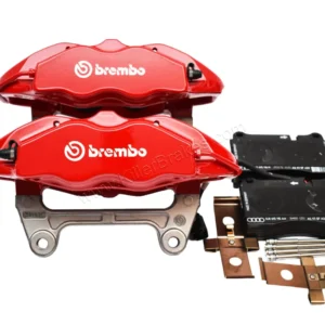 Front Seat Leon Cupra Performance Pack Audi TTRS 8J Brembo 4pot Brake Calipers 5F0615105 5F0615106 Red New