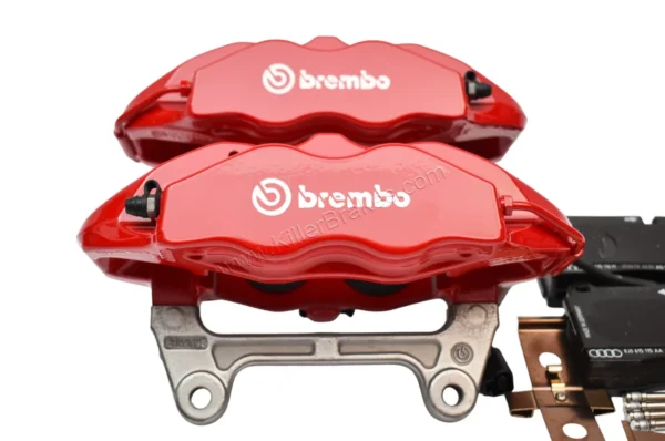 Front Seat Leon Cupra Performance Pack Audi TTRS 8J Brembo 4pot Brake Calipers 5F0615105 5F0615106 Red New 2 Front Seat Leon Cupra Performance Pack Audi TTRS 8J Brembo 4pot Brake Calipers 5F0615105 5F0615106 Red New Front Seat Leon Cupra Performance Pack Audi TTRS 8J Brembo 4pot Brake Calipers 5F0615105 5F0615106 Red New