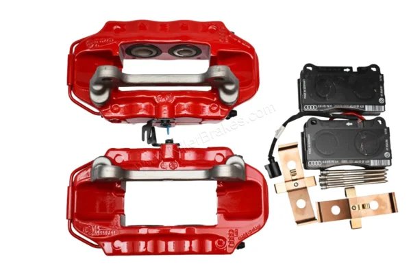 Front Seat Leon Cupra Performance Pack Audi TTRS 8J Brembo 4pot Brake Calipers 5F0615105 5F0615106 Red New 6 Front Seat Leon Cupra Performance Pack Audi TTRS 8J Brembo 4pot Brake Calipers 5F0615105 5F0615106 Red New Front Seat Leon Cupra Performance Pack Audi TTRS 8J Brembo 4pot Brake Calipers 5F0615105 5F0615106 Red New