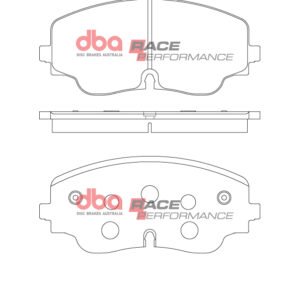 Front AUDI S3 8Y Golf 8R 8GTI Clubsport Tiguan R DBA DB15271RP Race Performance brake pads