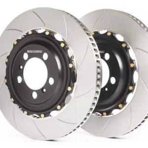 Front A1-233 GiroDisc 2-Piece Rotor Kit Audi TTRS 8J Cupra Brake Discs 370x32mm