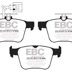 Rear DP42295R EBC Yellowstuff Brake Pads Audi Rs3 8y Rsq3 F3 Cupra Formentor vz5