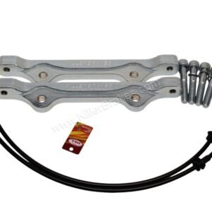 MQB Custom Adapters for Akebono 6pot calipers with 375x36mm Mercedes brake discs