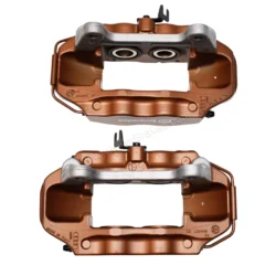 Front Cupra Brembo 4pot Brake Calipers 5F0615105 5F0615106 Copper color New