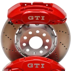 MQB Brake Kit Porsche Macan Brembo 4pot Clubsport 5Q0615301C 340x30mm Drilled NEW