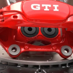 MQB Brake Kit Porsche Macan Brembo 4pot Clubsport 5Q0615301C 340x30mm Drilled NEW