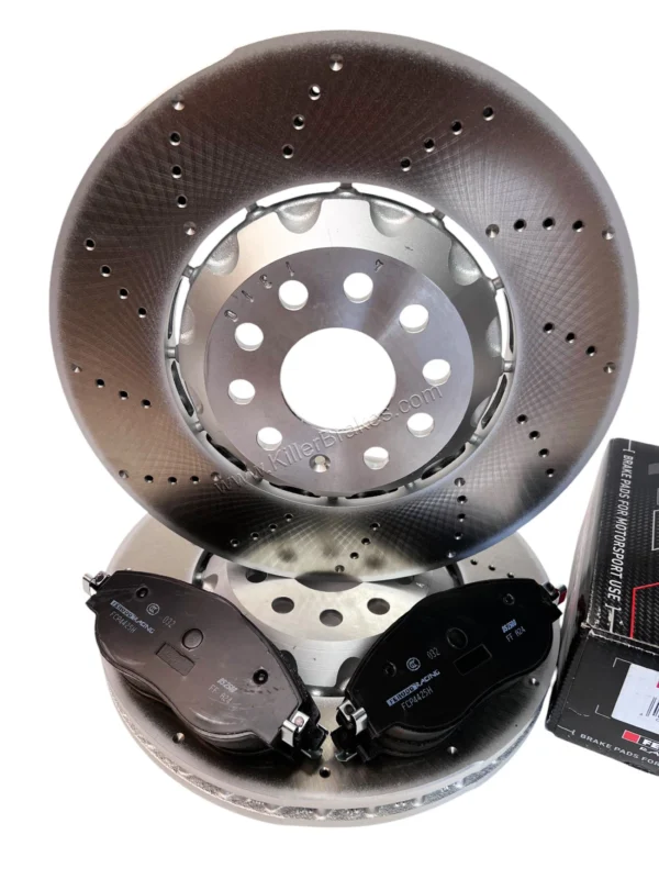 Front Combo Pack Clubsport Brake Discs 5Q0615301C Ferodo Racing DS2500